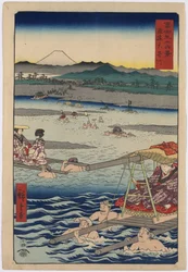 The Oi River Between Suruga and Totomi Provinces